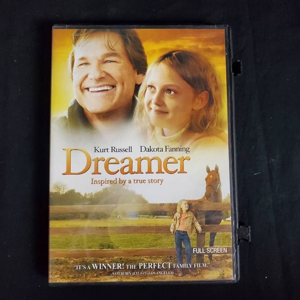Dreamer DVD Kurt Russell Dakota Fanning Family Drama